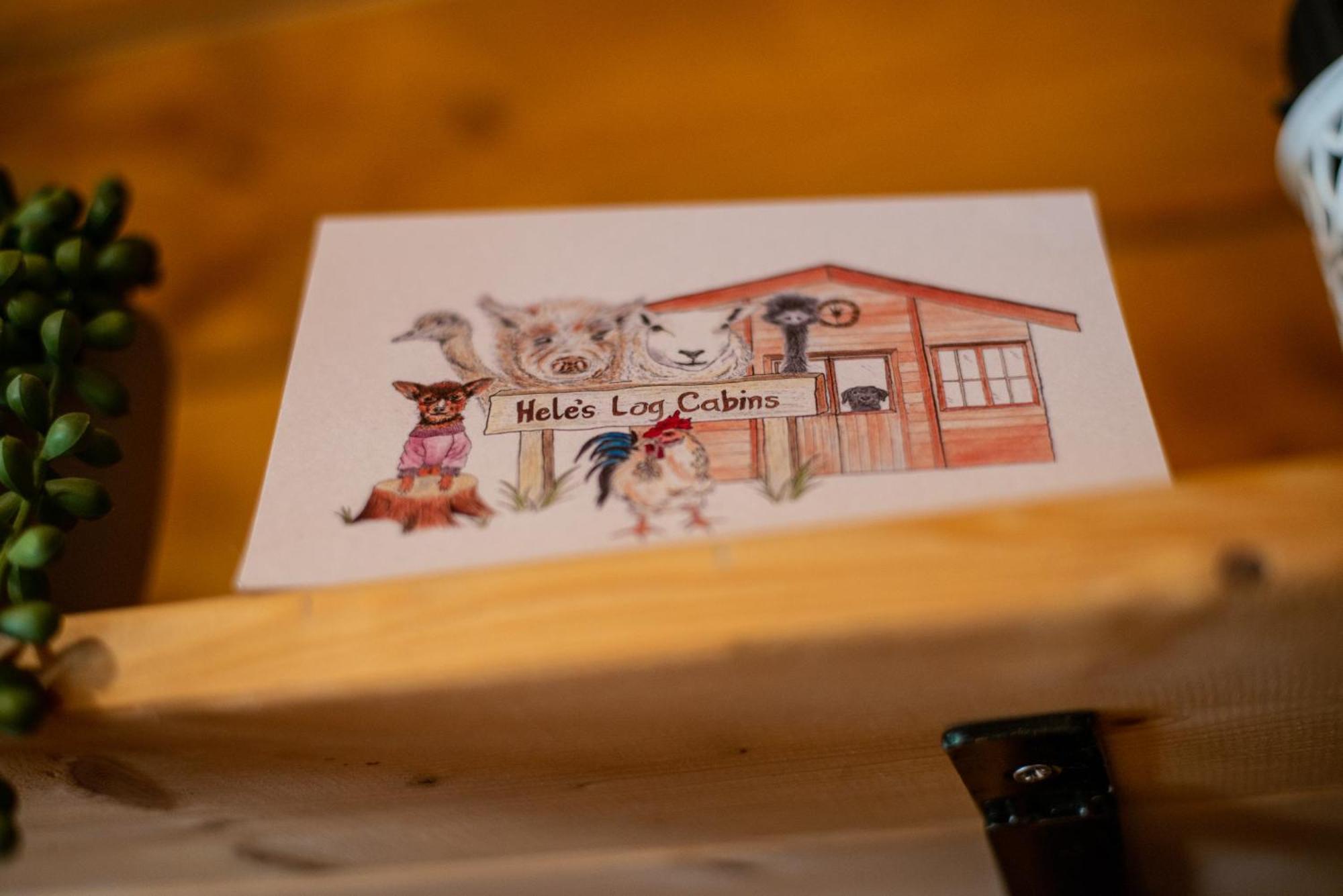Cherry Cabin - Little Log Cabin In Wales Bettws Cedewain Екстериор снимка